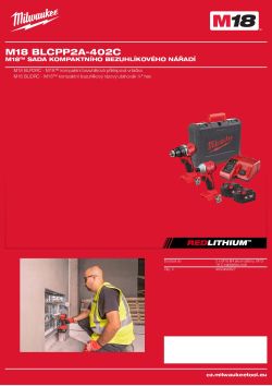 MILWAUKEE M18™ sada kompaktního bezuhlíkového nářadí 4933492829 A4 PDF