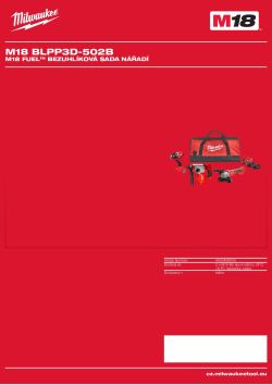 MILWAUKEE M18 BLPP3D 4933499009 A4 PDF