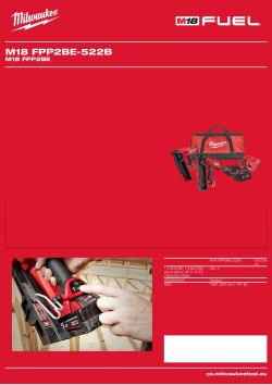 MILWAUKEE M18 FPP2BE 4933492429 A4 PDF