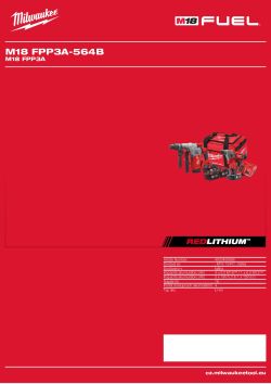 MILWAUKEE M18 FPP3A 4933459366 A4 PDF