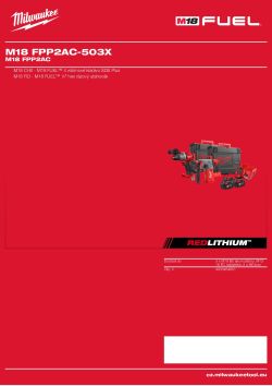 MILWAUKEE M18 FPP2AC 4933464901 A4 PDF