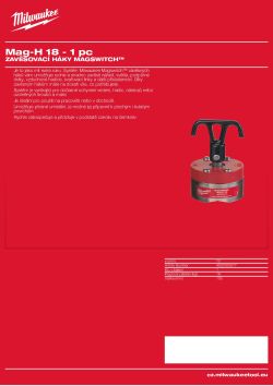 MILWAUKEE Mag-H 18 4932352577 A4 PDF