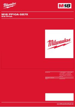 MILWAUKEE M18 PP10A 4933478756 A4 PDF