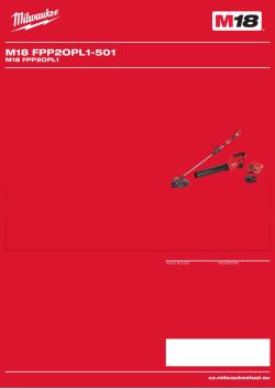 MILWAUKEE M18 FPP2OPL1 4933492084 A4 PDF
