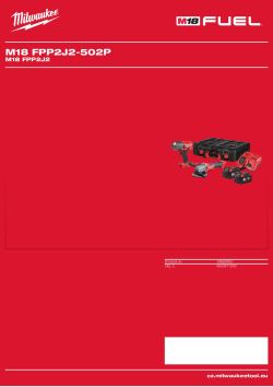 MILWAUKEE M18 FPP2J2 4933471690 A4 PDF
