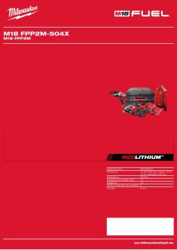 MILWAUKEE M18 FPP2M 4933459791 A4 PDF