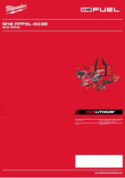 MILWAUKEE M18 FPP5L 4933472100 A4 PDF