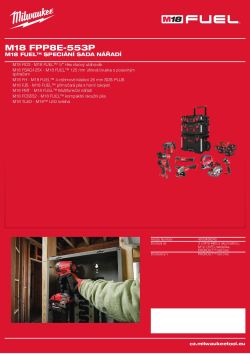 MILWAUKEE M18 FPP8E 4933499240 A4 PDF