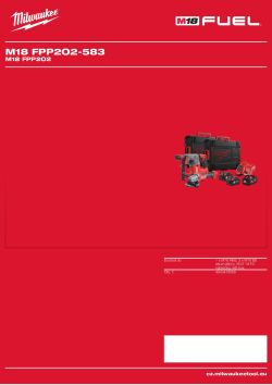 MILWAUKEE M18 FPP2O2 4933478568 A4 PDF
