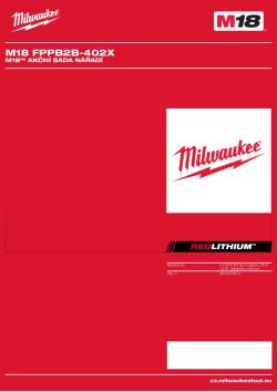 MILWAUKEE M18 FPPB2B 4933478873 A4 PDF