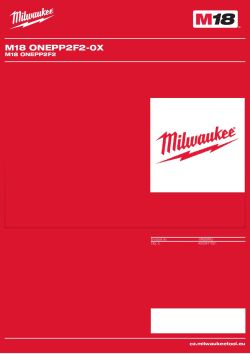 MILWAUKEE M18 ONEPP2F2 4933471921 A4 PDF