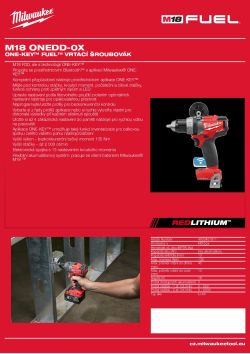 MILWAUKEE M18 ONEDD 4933451911 A4 PDF