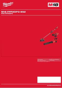 MILWAUKEE M18 FPP2OP3 4933492818 A4 PDF