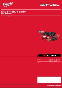 MILWAUKEE M18 FPP2AH 4933472097 A4 PDF