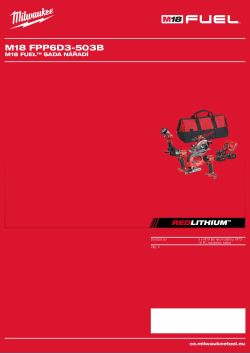 MILWAUKEE M18 FUEL™ sada nářadí 4933493330 A4 PDF
