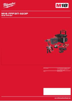 MILWAUKEE M18 FPP3IT 4933479905 A4 PDF
