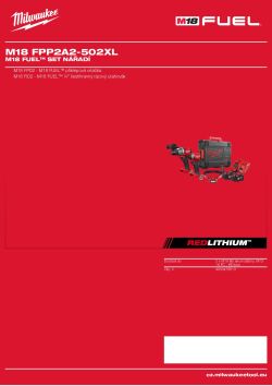 MILWAUKEE M18 FPP2A2 4933478513 A4 PDF