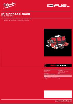 MILWAUKEE M18 FPP2AC 4933464606 A4 PDF