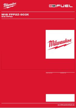 MILWAUKEE M18 FPP2Z 4933464149 A4 PDF