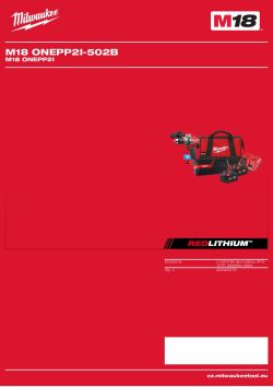 MILWAUKEE M18 ONEPP2I 4933459755 A4 PDF