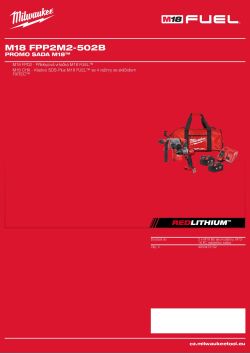 MILWAUKEE M18 FPP2M2 4933472103 A4 PDF