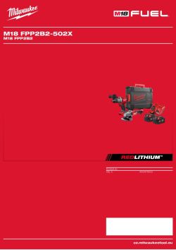 MILWAUKEE M18 FPP2B2 4933478553 A4 PDF