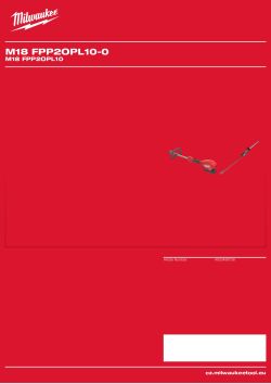 MILWAUKEE M18 FPP2OPL10 4933498758 A4 PDF