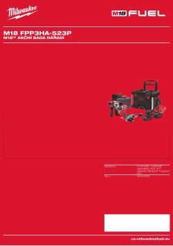 MILWAUKEE M18 FPP3HA 4933479062 A4 PDF