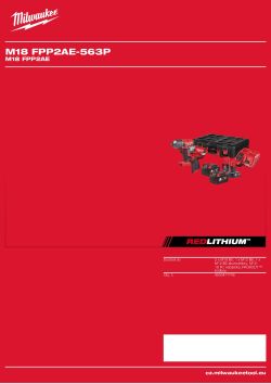 MILWAUKEE M18 FPP2AE 4933471745 A4 PDF