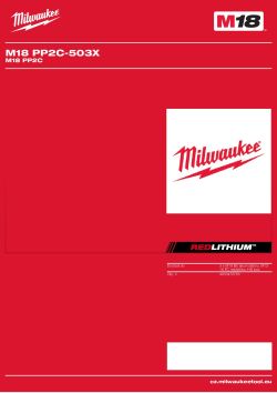 MILWAUKEE M18 PP2C 4933478765 A4 PDF