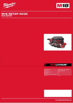MILWAUKEE M18 SET2P 4933459787 A4 PDF