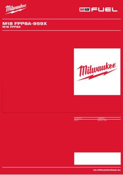 MILWAUKEE M18 FPP8A 4933471049 A4 PDF