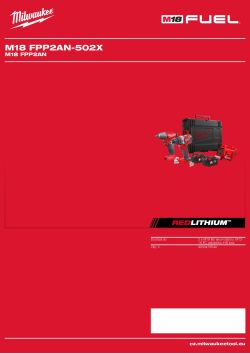 MILWAUKEE M18 FPP2AN 4933478544 A4 PDF