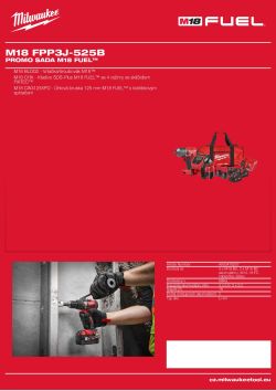 MILWAUKEE M18 FPP3J 4933478257 A4 PDF