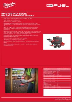 MILWAUKEE M18 FUEL™ příklepová vrtačka 4933451454 A4 PDF