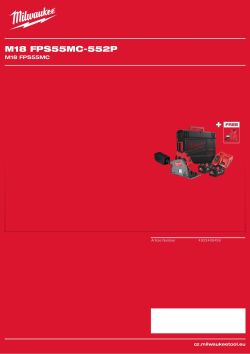 MILWAUKEE M18 FPS55MC 4933499456 A4 PDF