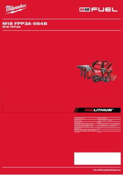 MILWAUKEE M18 FPP3A 4933459366 A4 PDF
