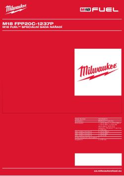 MILWAUKEE M18 FPP20C 4933498570 A4 PDF