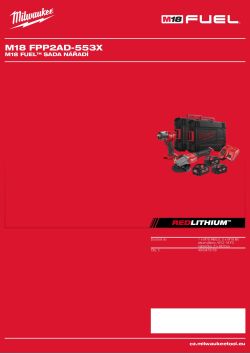MILWAUKEE M18 FPP2AD 4933479156 A4 PDF