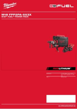 MILWAUKEE M18™ set nářadí 4933479431 A4 PDF