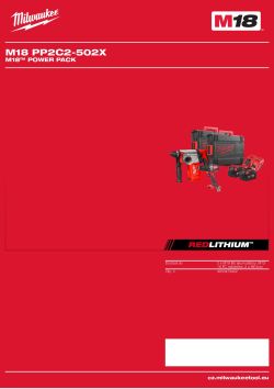 MILWAUKEE M18 set nářadí 4933479432 A4 PDF