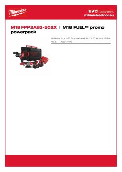 MILWAUKEE M18 FPP2AB2 4933479540 A4 PDF