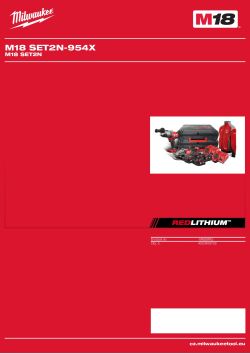 MILWAUKEE M18 SET2N 4933459792 A4 PDF