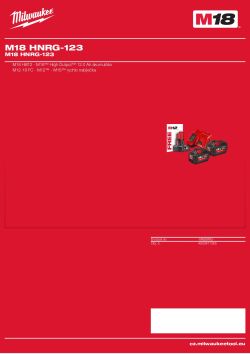 MILWAUKEE M18 HNRG-123 4933471365 A4 PDF