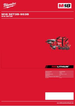 MILWAUKEE M18 SET3B 4933459385 A4 PDF