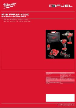 MILWAUKEE M18 FPP2A 4933451463 A4 PDF