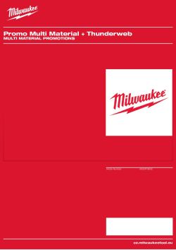 MILWAUKEE Multi Material Promotions 4932479632 A4 PDF