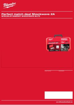 MILWAUKEE Shockwave promotions 4932492890 A4 PDF