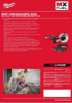 MILWAUKEE MXF COS350G2 4933499992 A4 PDF