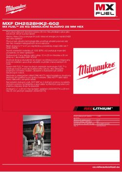 MILWAUKEE MXF DH2528H 4933493526 A4 PDF